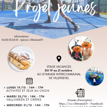 Projet jeunes pour les 11 - 16 ans